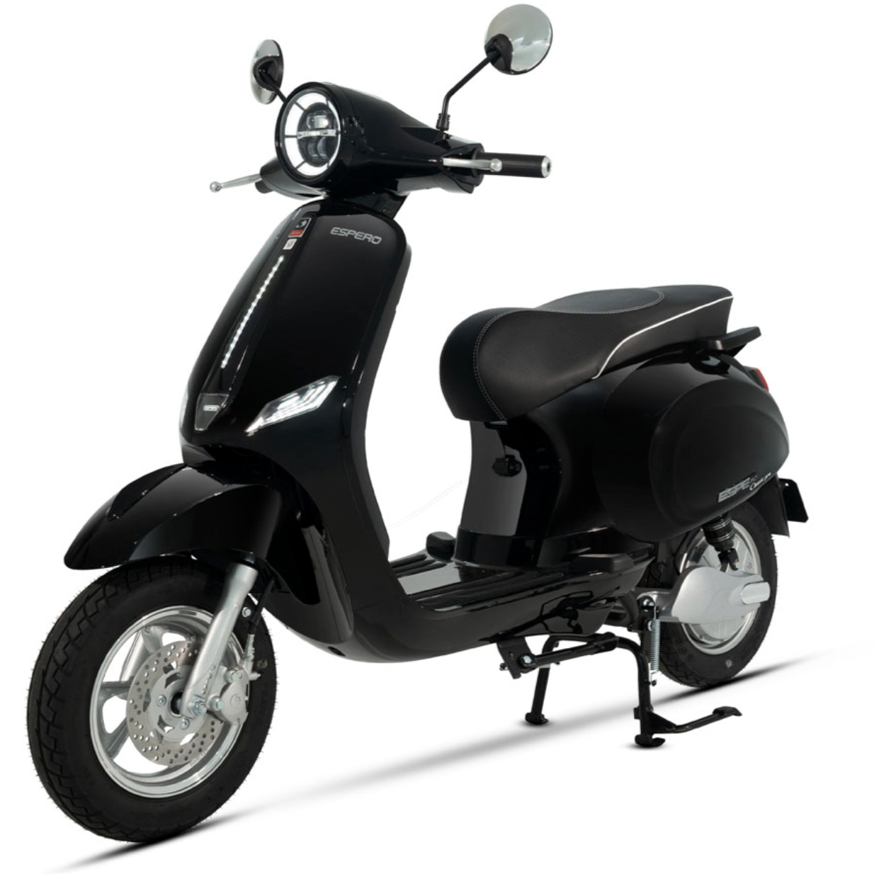 Xe điện Detech Vespa Classic Pro (Đen bóng)